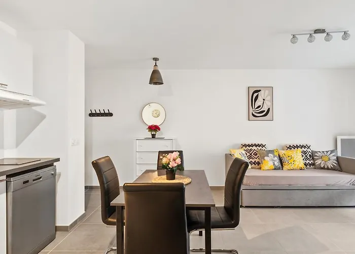 Apartment Juan Les Pins Center 2p Parking Terrasse